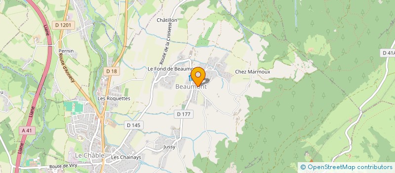 localisation de l'entreprise MEISSONNIER BEAUQUIER MEUBLE  BEAUMONT