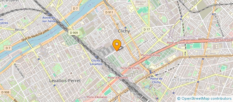 localisation de l'entreprise MEITE MIB à CLICHY