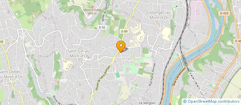 localisation de l'entreprise MEJ CONSULTING  SAINT-CYR-AU-MONT-D'OR