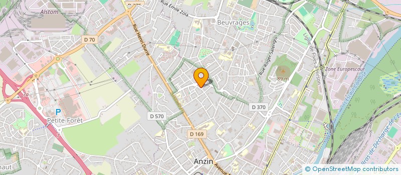 localisation de l'entreprise MEJ'L  ANZIN