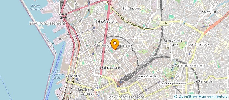 localisation de l'entreprise MEJANES COGIMAR à MARSEILLE