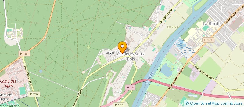 localisation de l'entreprise MEJASOLAR 1  MESNIL-LE-ROI (LE)