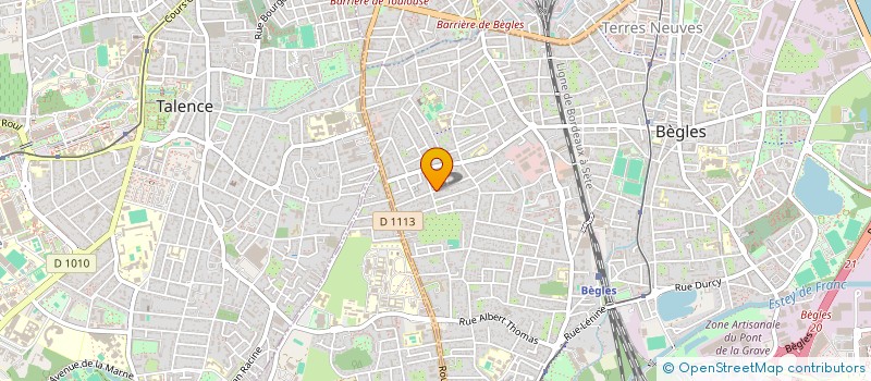 localisation de l'entreprise MEJAZZ COMPAGNIE à BEGLES
