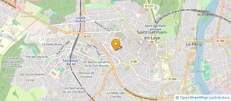 localisation de l'entreprise MEJBSF  SAINT-GERMAIN-EN-LAYE