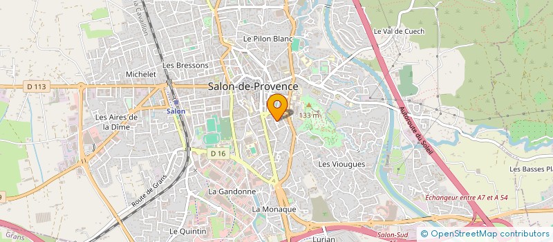 localisation de l'entreprise MEJE DISTRIBUTION à SALON-DE-PROVENCE