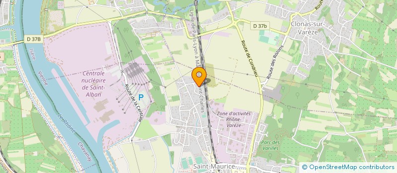 localisation de l'entreprise MEJEA AMENAGEMENT  SAINT-MAURICE-L'EXIL