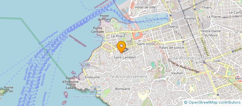 localisation de l'entreprise MEJEANS à MARSEILLE