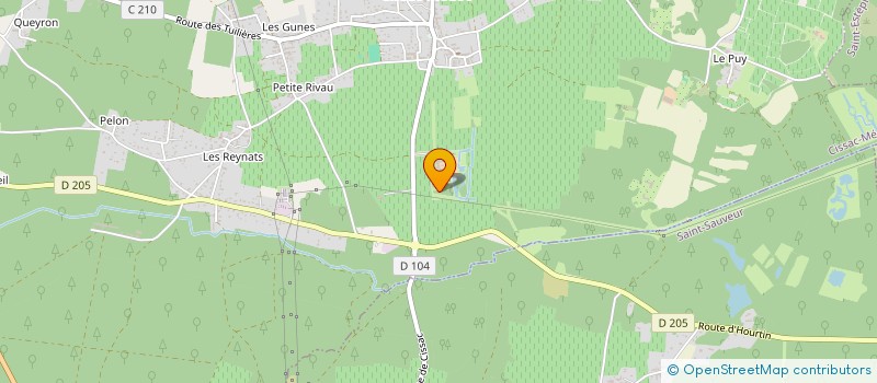 localisation de l'entreprise MEJH  CISSAC-MEDOC