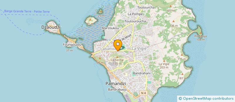 localisation de l'entreprise MEJIRAN KINAN IKUN  DZAOUDZI