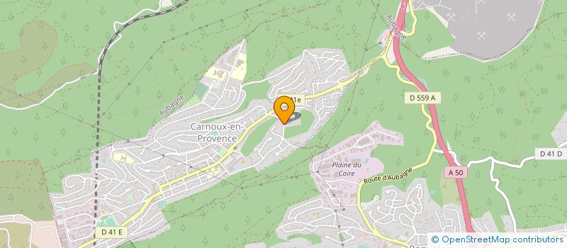 localisation de l'entreprise MEJJI BATIMENT à CARNOUX-EN-PROVENCE