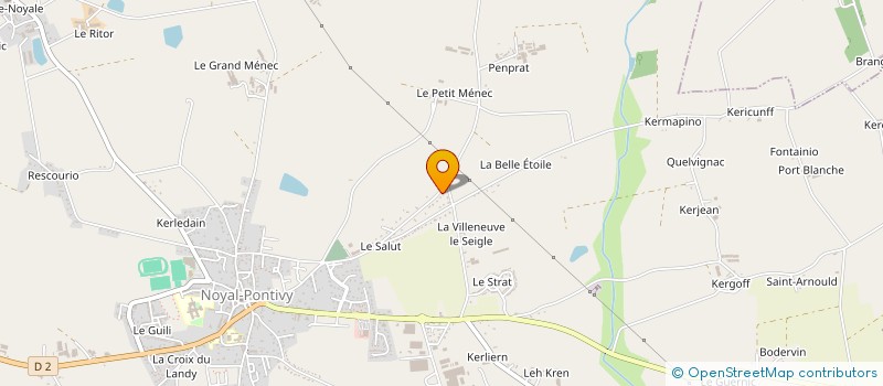 localisation de l'entreprise MEJM  NOYAL-PONTIVY
