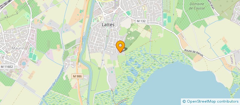 localisation de l'entreprise MEJOTED à LATTES