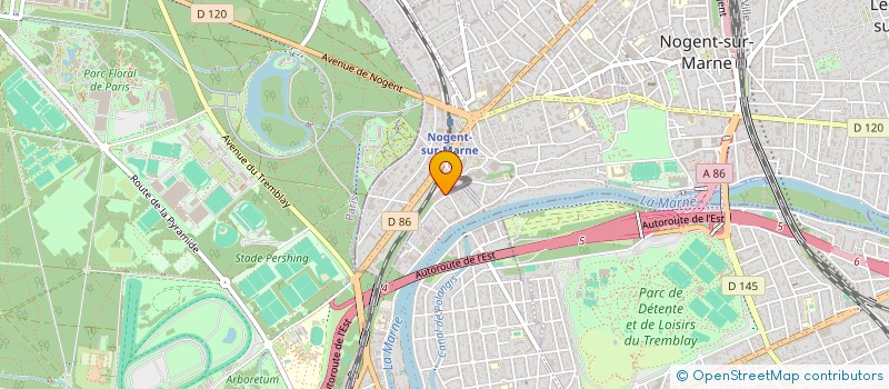 localisation de l'entreprise MEK à NOGENT-SUR-MARNE