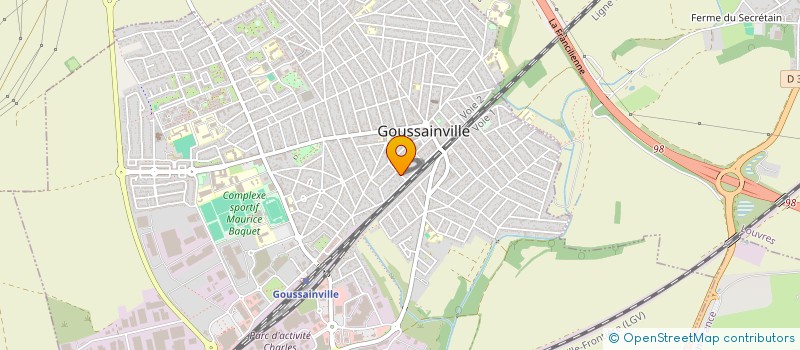 localisation de l'entreprise MEK à GOUSSAINVILLE