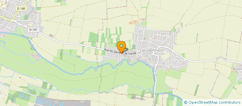 localisation de l'entreprise MEK  KRIEGSHEIM