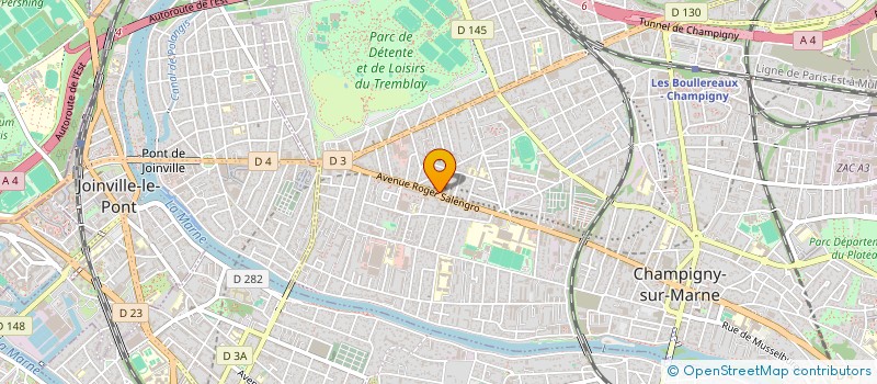 localisation de l'entreprise MEK FORMATION à CHAMPIGNY-SUR-MARNE