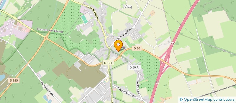 localisation de l'entreprise MEKA-NORD à VICQ
