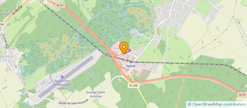 localisation de l'entreprise MEKA SERVICE à SAONE