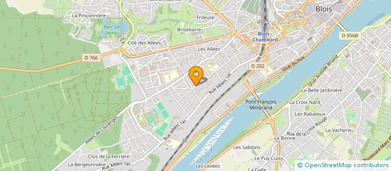 localisation de l'entreprise MEKAMICRON  BLOIS