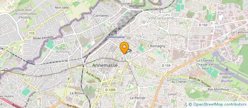 localisation de l'entreprise MEKAN BARBER à ANNEMASSE