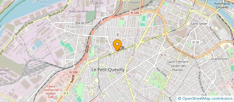 localisation de l'entreprise MEKANE  LE PETIT-QUEVILLY