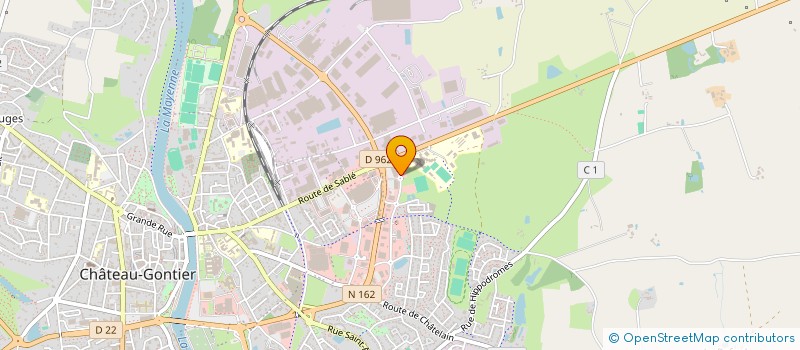 localisation de l'entreprise MEKATOLYA  CHATEAU-GONTIER-SUR-MAYENNE