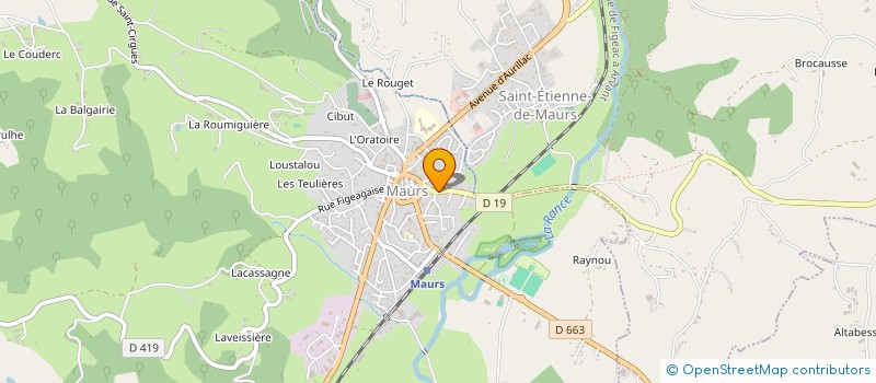 localisation de l'entreprise MEKECUP NATION à MAURS
