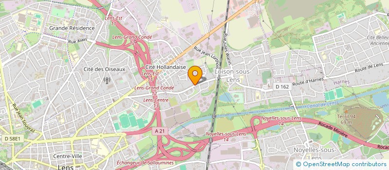 localisation de l'entreprise MEKIBES SIKORSKI MEDICAL TRANSPORT  LOISON-SOUS-LENS