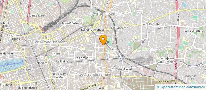 localisation de l'entreprise MEKIDECHE-MIMRAN ASSOCIES à MARSEILLE 4