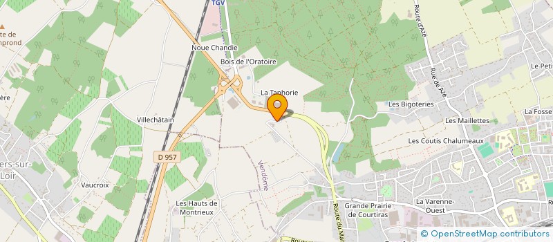 localisation de l'entreprise MEKION TECHNOLOGIES  VENDOME