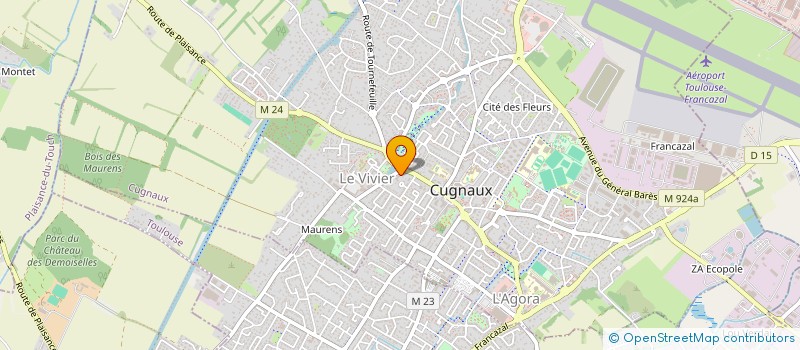 localisation de l'entreprise MEKKI INVEST  CUGNAUX