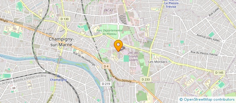 localisation de l'entreprise MEKLA TOP RENOV  CHAMPIGNY-SUR-MARNE