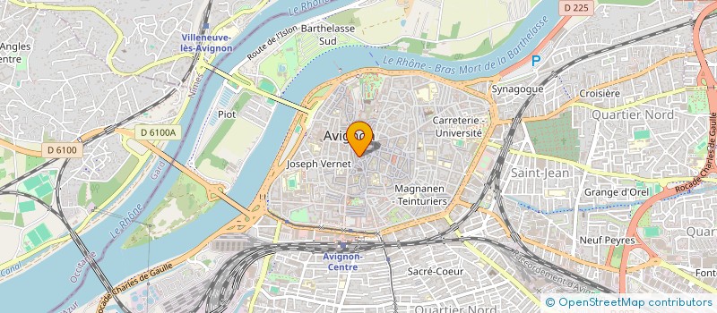 localisation de l'entreprise MEKNES  AVIGNON