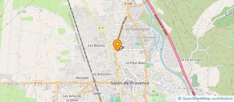localisation de l'entreprise MEKNI à SALON-DE-PROVENCE