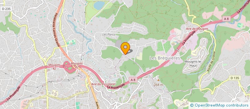 localisation de l'entreprise MEKNI SERVICES à MOUGINS
