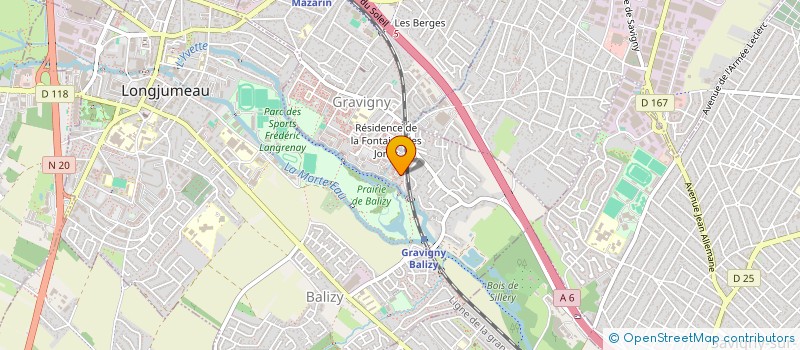 localisation de l'entreprise MEKOH DRIVE  CHILLY-MAZARIN