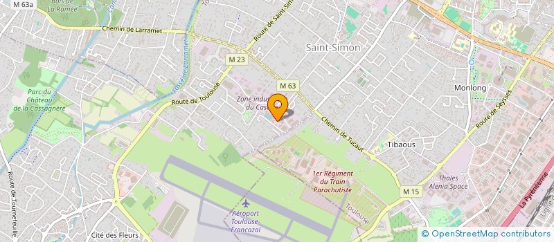 localisation de l'entreprise MEKONG IMMO  CUGNAUX