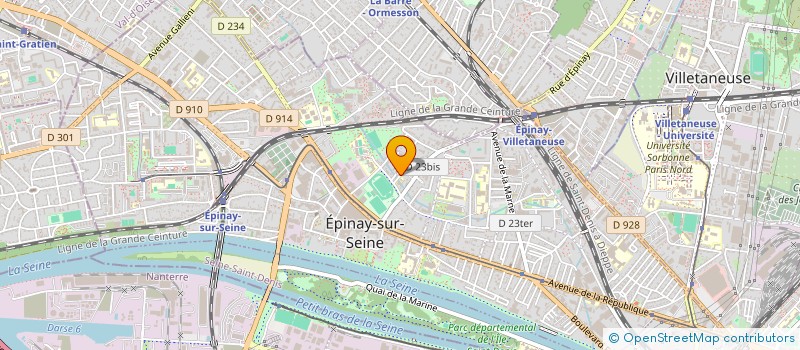 localisation de l'entreprise MEKOR à EPINAY-SUR-SEINE