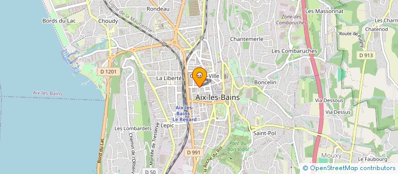 localisation de l'entreprise MEKOR HASSEFER à AIX-LES-BAINS