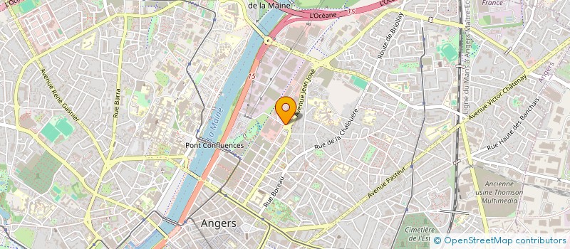 localisation de l'entreprise MEKSAGERIE à ANGERS