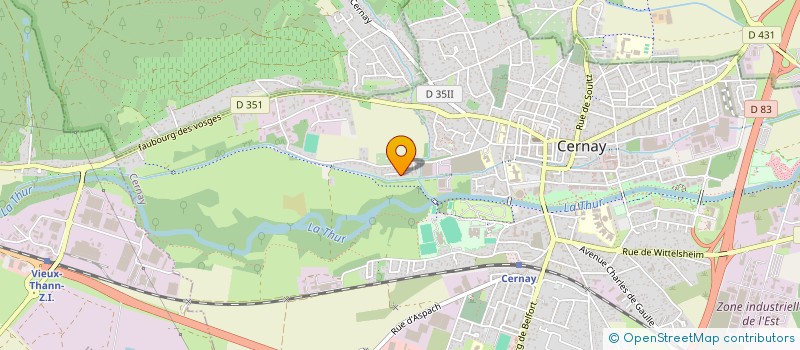 localisation de l'entreprise MEKTEC FRANCE SAS  STEINBACH