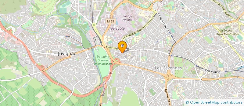 localisation de l'entreprise MEKTOUB à MONTPELLIER