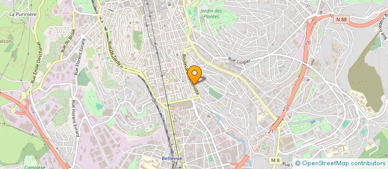 localisation de l'entreprise MEKTOUB DESTIN COMMUNICATION  SAINT-ETIENNE