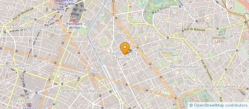 localisation de l'entreprise MEKTOUB FOOD  PARIS 10