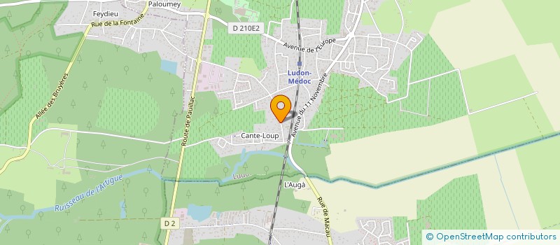 localisation de l'entreprise MEKTOUBE  LUDON-MEDOC