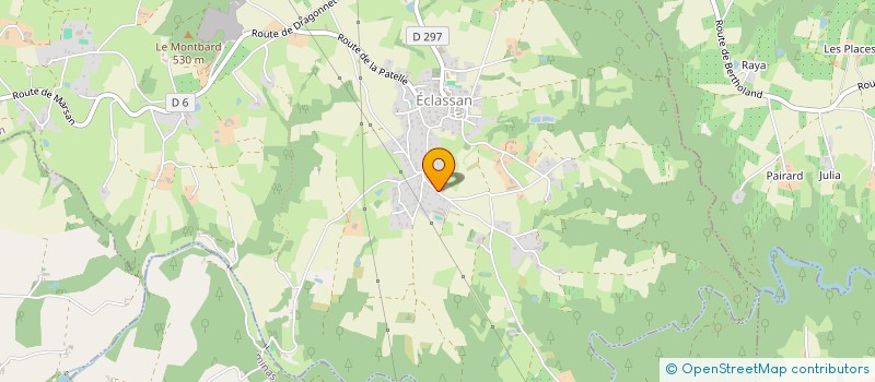 localisation de l'entreprise MEL 07  ECLASSAN