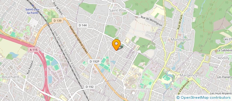 localisation de l'entreprise MEL à SAINT-PRIX