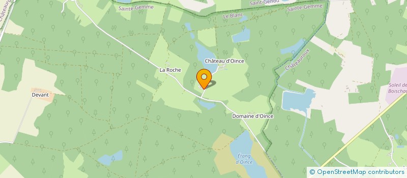 localisation de l'entreprise MEL  SAINTE-GEMME