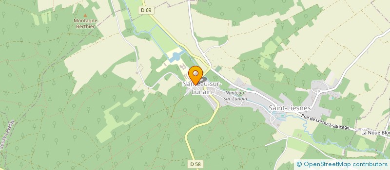 localisation de l'entreprise MEL  NANTEAU-SUR-LUNAIN