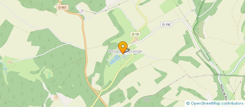 localisation de l'entreprise MEL'ANGES à POISEUL-LA-GRANGE